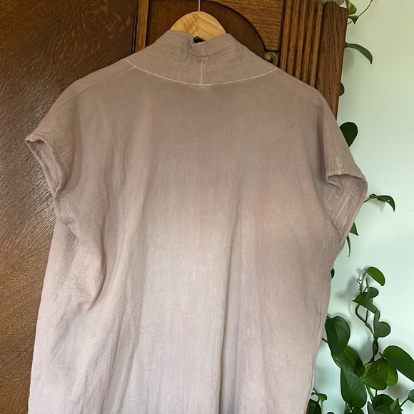 UO Soft Pink Vintage Throw Duster Layer - Picture 3 of 4